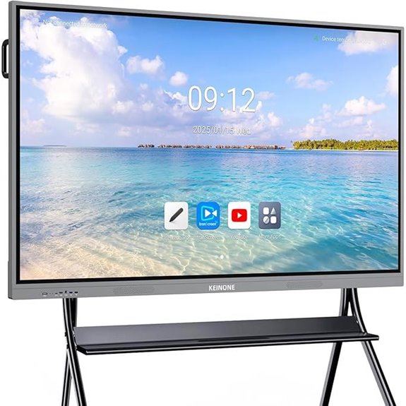 55 4K Android Smart Whiteboard with Touchscreen