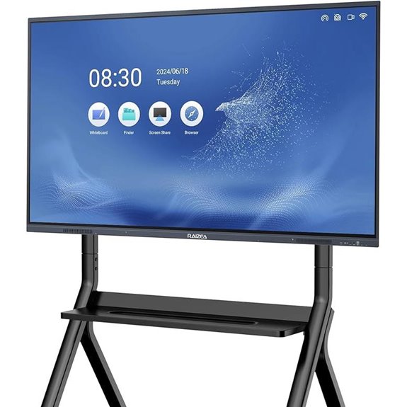Smart Board 55 4K Interactive Whiteboard with Mount