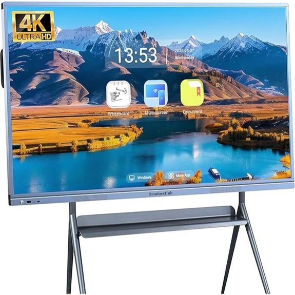 55 4K Smart Interactive Whiteboard with Touchscreen