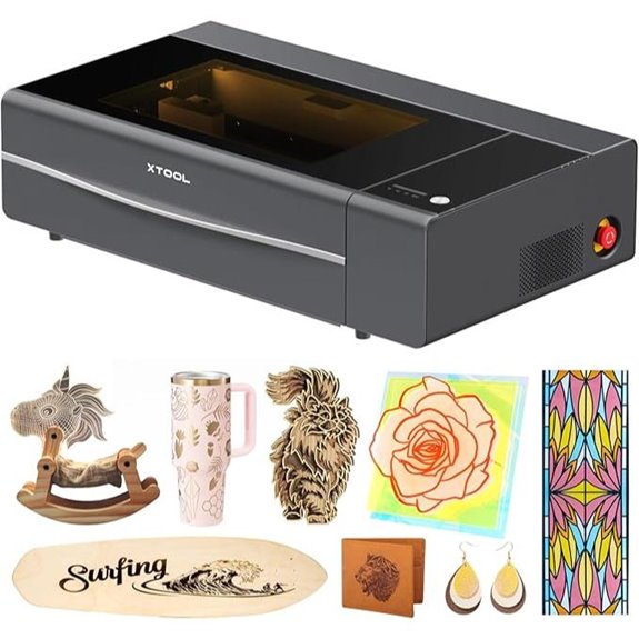 xTool P2S 55W CO2 Laser Cutter & Engraver