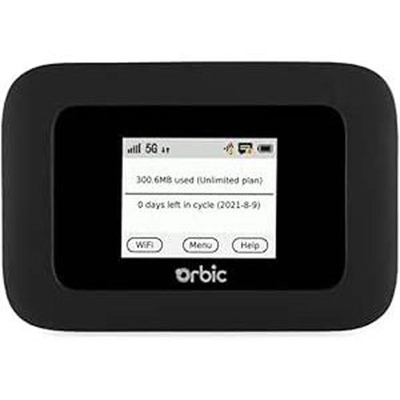 Orbic Speed 5G UW Carrier Unlocked Hotspot
