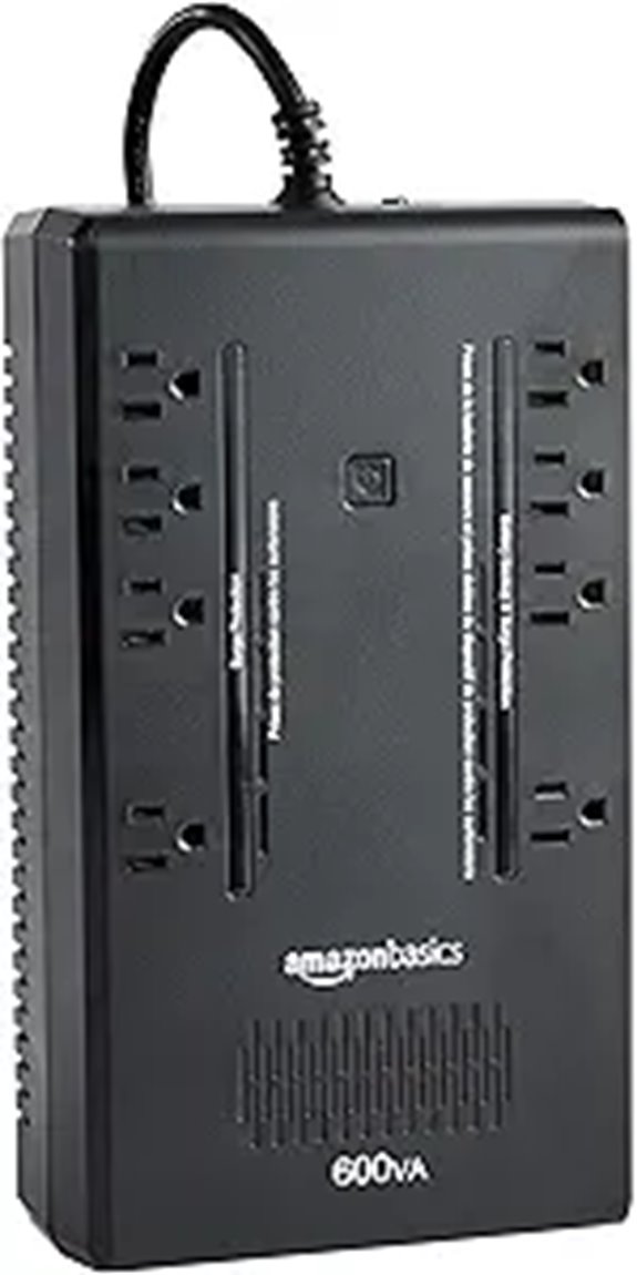 Amazon Basics 600VA UPS Battery Backup & Surge Protector