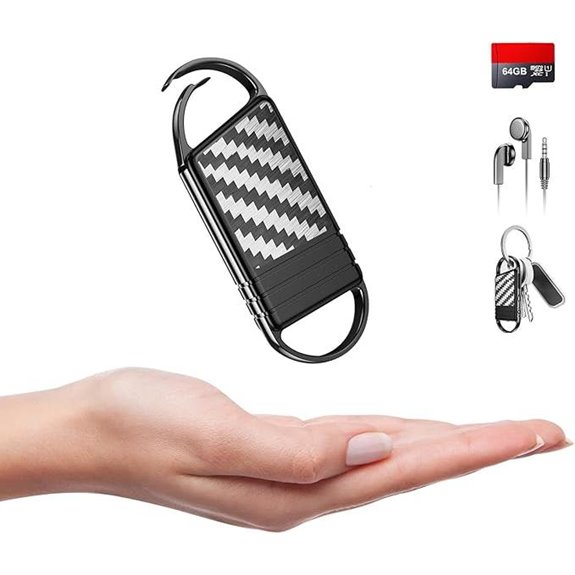 Tallkcoder 64GB Voice Recorder with Noise Reduction