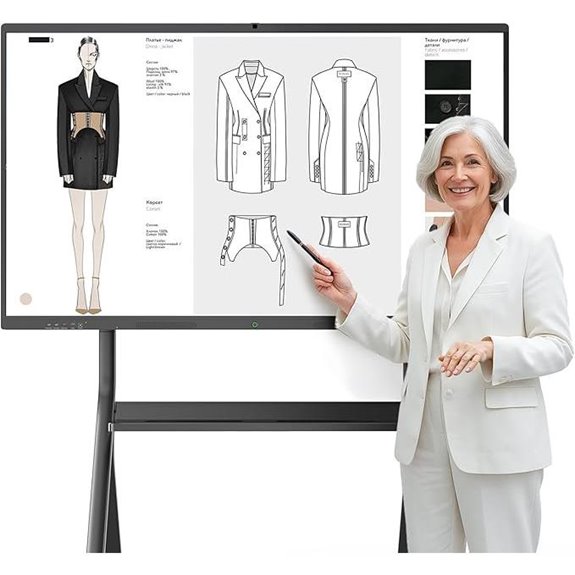 75 Interactive Whiteboard with 4K Touch Screen