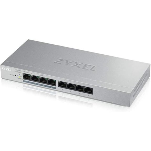 Zyxel 8-Port Gigabit PoE+ Switch with VLAN
