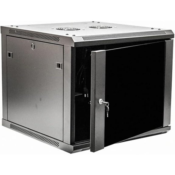 Navepoint 9U Server Rack Cabinet with Locking Door