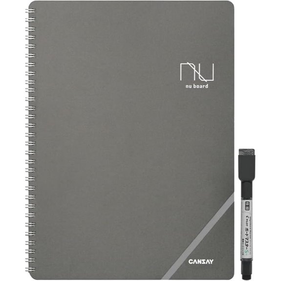 Nu Board A4 Size Whiteboard Notebook