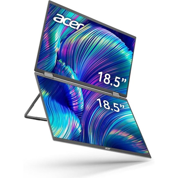 Acer PD193Q 18.5” FHD Foldable Dual Portable Monitor