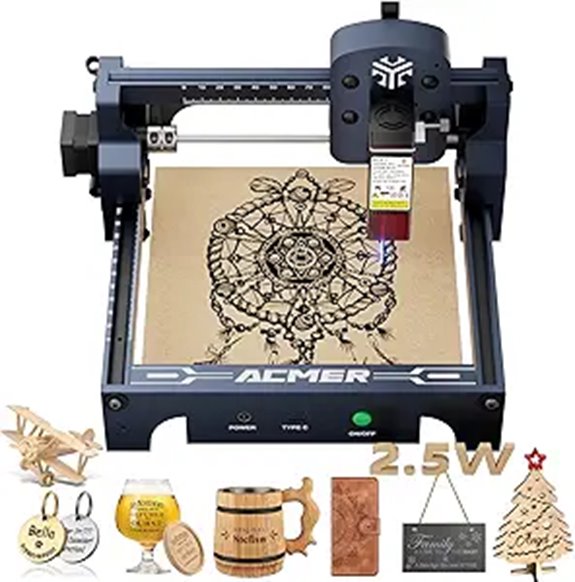 ACMER S1 Laser Engraver with 130x130mm Area