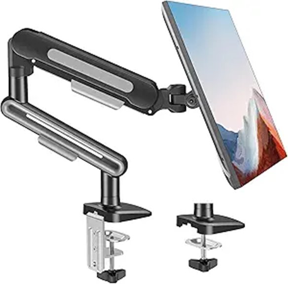 Mount Pro Single Monitor Desk Mount (Up to 40 Inches)