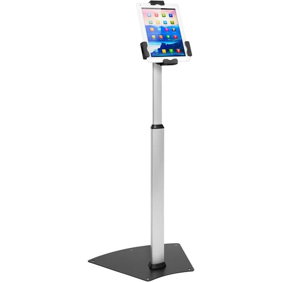 Mount-It! Adjustable Anti-Theft Tablet Kiosk Stand
