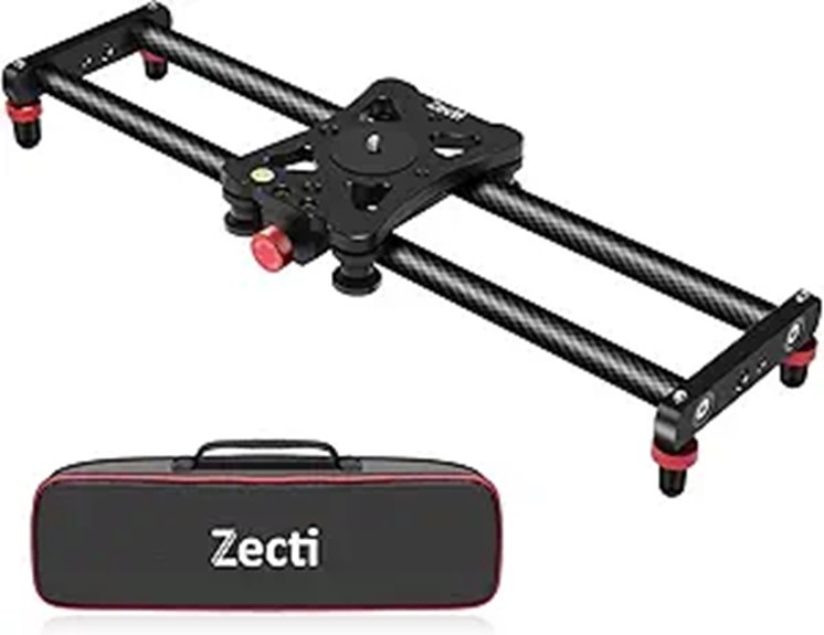 Zecti Adjustable Carbon Fiber Camera Slider Track