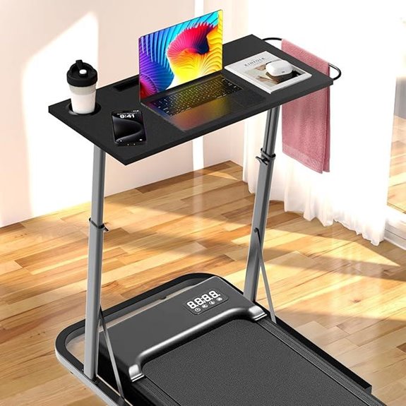 VTORY Adjustable Desk for Walking Pad Treadmill