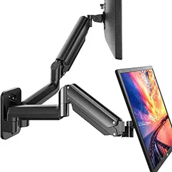 HUANUO Dual Monitor Wall Mount for 17-32 Inch