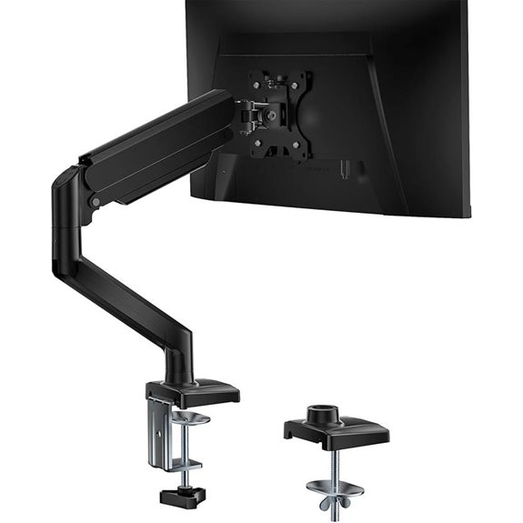 WALI Gas Spring Monitor Arm for 17-34 inch Screens