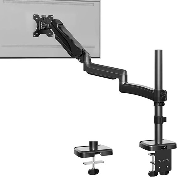 Long Arm Monitor Mount for 13-32 inch Displays