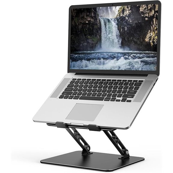 Adjustable Metal Laptop Stand for 10-15.6” Laptops