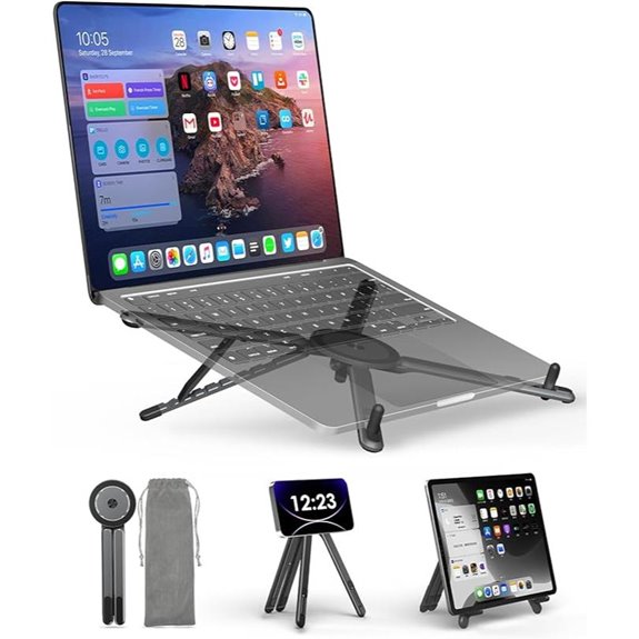 Viozon Adjustable Portable Laptop & Phone Stand