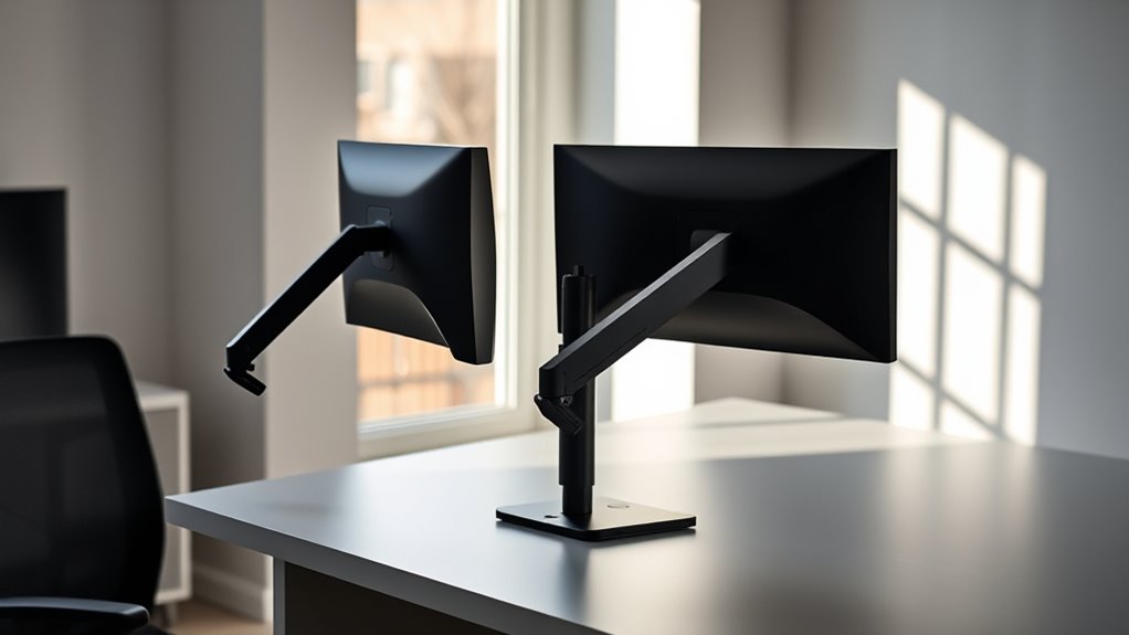 adjustable stable monitor mounting