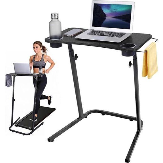 VTORY Adjustable Treadmill Desk for Home & Office