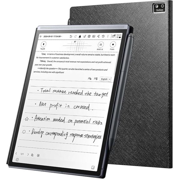 iFlytek AINOTE Air 2 Bundle – Digital Notebook with AI