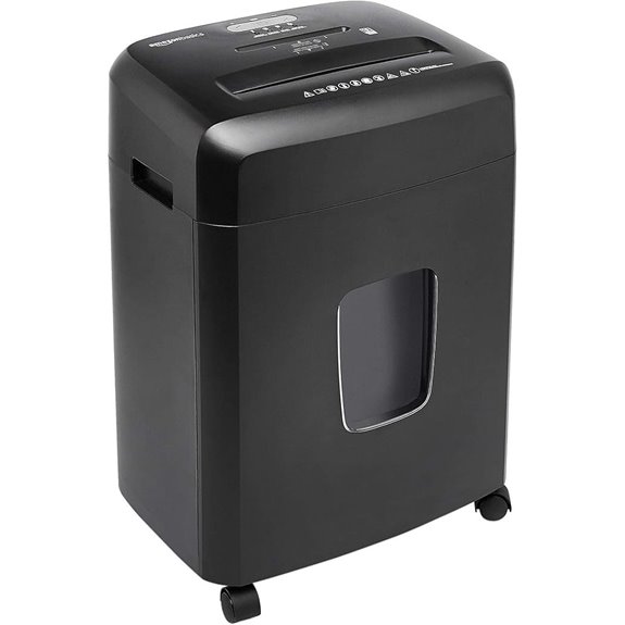 Amazon Basics 15-Sheet Cross Cut Paper Shredder