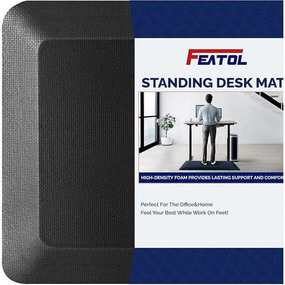 FEATOL Anti Fatigue Mat for Standing Desks