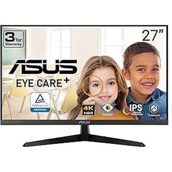 ASUS 27” 4K Eye Care Monitor with HDR & IPS