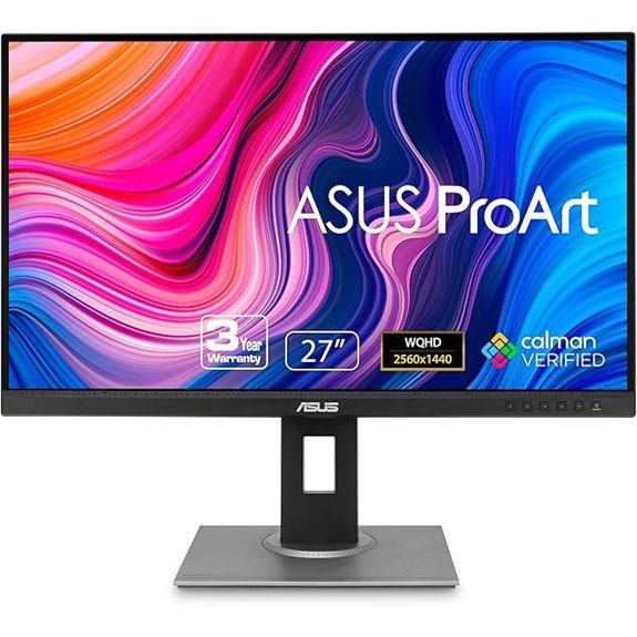 ASUS ProArt 27” WQHD Monitor with Adjustable Stand