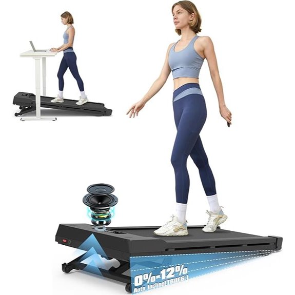 auto incline bluetooth treadmill