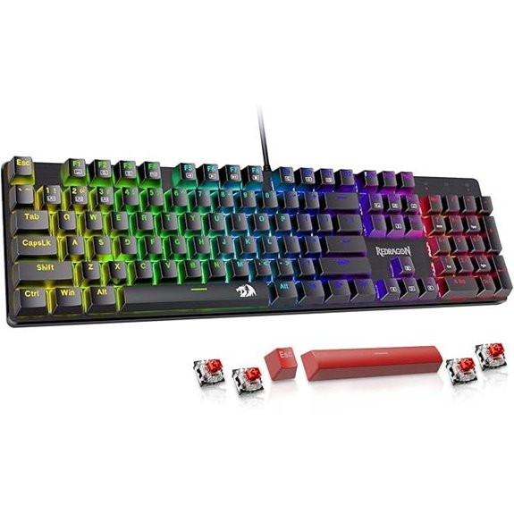 Redragon Mechanical Gaming Keyboard with Backlit Modes