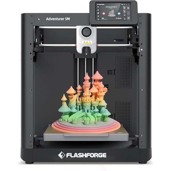 Flashforge Adventurer 5M 3D Printer for Beginners