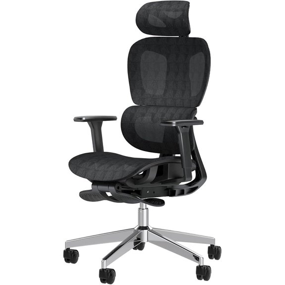 PatioMage Ergonomic Big & Tall Mesh Office Chair