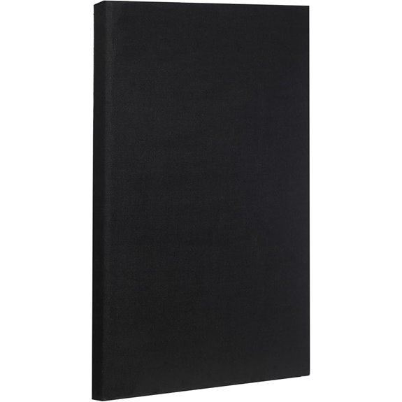 ATS Acoustics Black Sound Absorbing Wall Panel