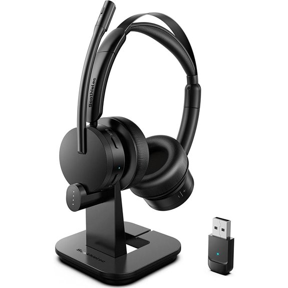 Wireless Bluetooth Headset with Microphone for Calls