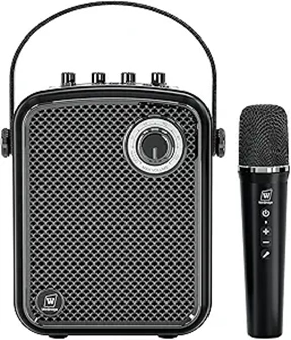 Wireless Microphone & Speaker Set with Bluetooth
