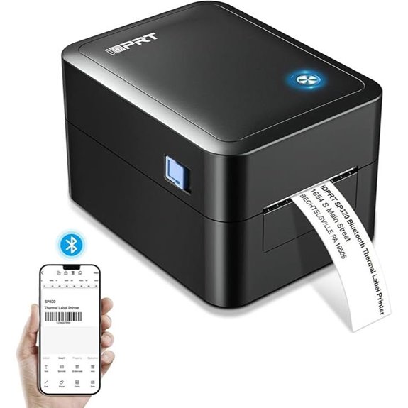 iDPRT Thermal Barcode Label Printer with Bluetooth