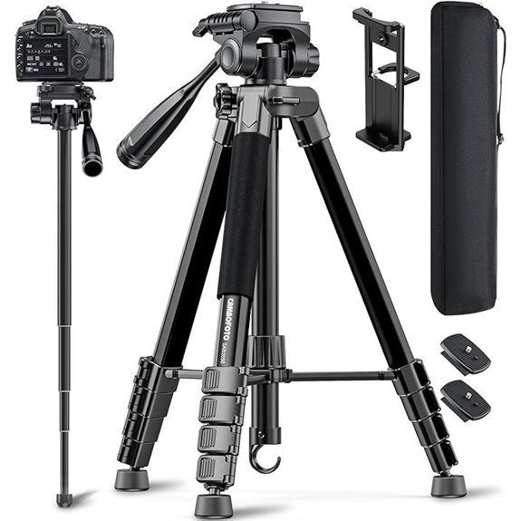 CAMBOFOTO 73 Tripod & Monopod for Cameras