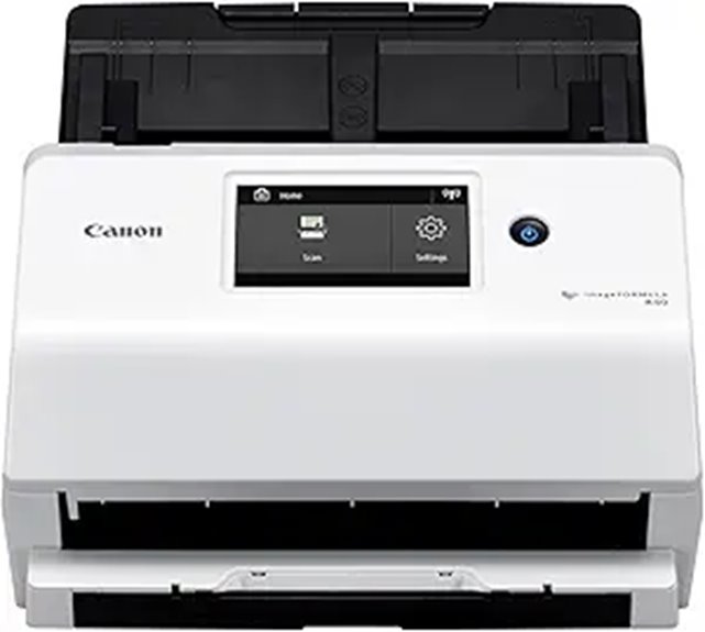 Canon R50 Duplex Scanner with Wi-Fi and Touchscreen