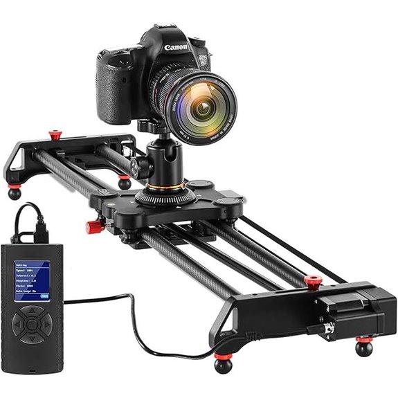 GVM Carbon Fiber Motorized Camera Slider (80cm)
