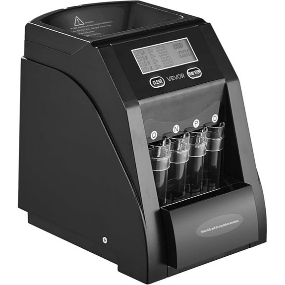 VEVOR Coin Sorter and Counter with LCD Display