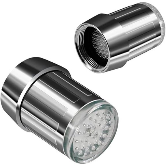 DLAND 2-Pack Color-Changing Faucet Lights