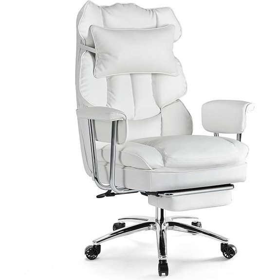 Sweetcrispy Executive Office Desk Chair with Lumbar Support