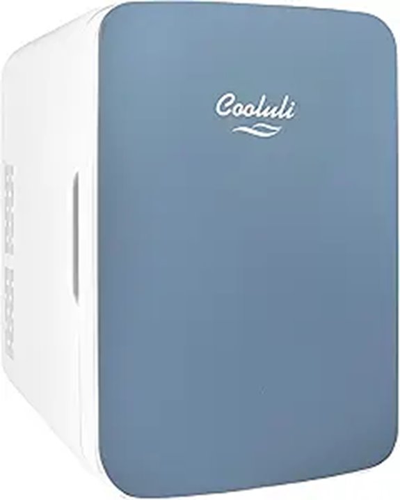 Cooluli 10L Mini Fridge for Bedroom Car Office