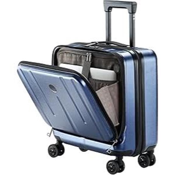 16-Inch Carry-On Briefcase with Laptop Compartments