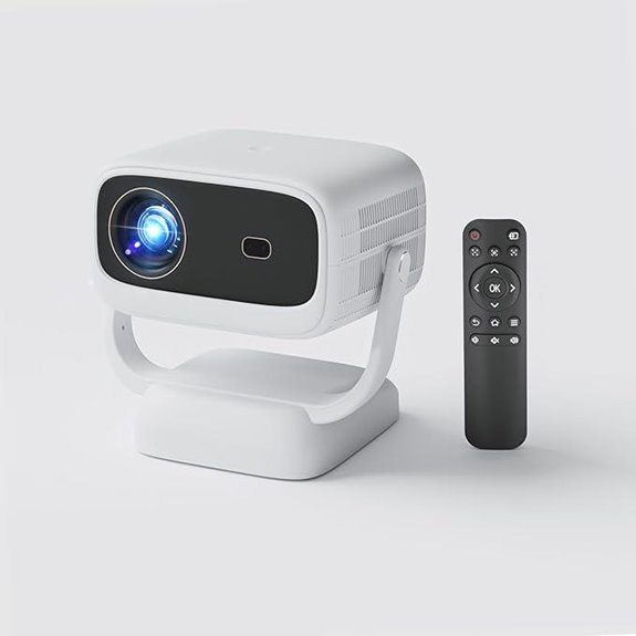 compact 4k wifi bluetooth projector