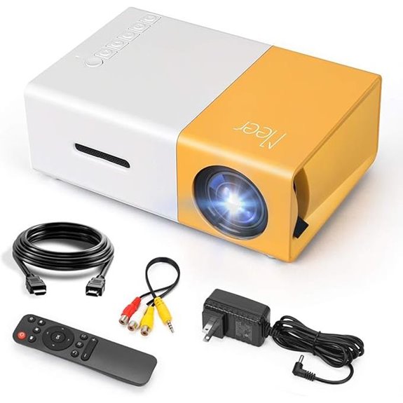 Mini Portable Pico LED Video Projector with HDMI & USB