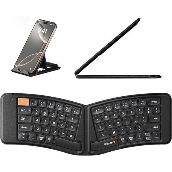 ProtoArc Foldable Bluetooth Keyboard for Travel