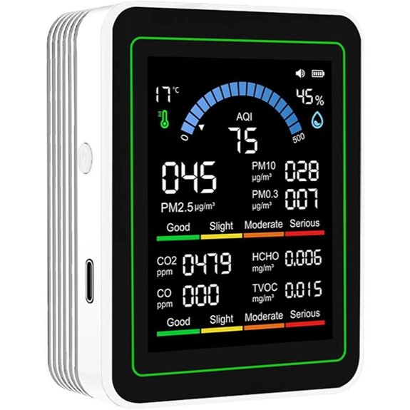 Indoor Air Quality Monitor 10-in-1 Smartair Tester