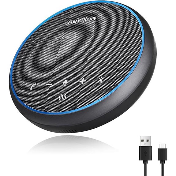 Conference Speaker & Microphone with Noise Reduction